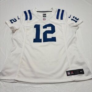 Nike Indianapolis Colts Andrew Luck #12 White Jersey Women’s XL Stains